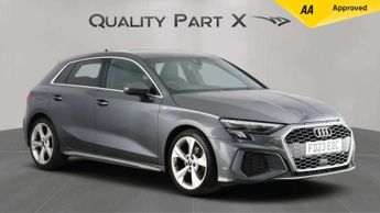 Audi A3 1.0 TFSI 30 S line Sportback 5dr Petrol S Tronic Euro 6 (s/s) (1