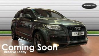 Audi Q7 3.0 Q7 S Line+ TDI Quattro Auto 4WD 5dr