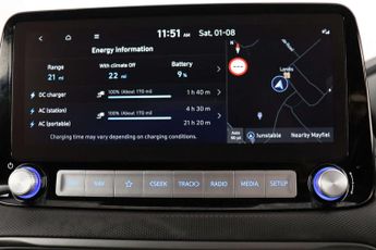 Hyundai KONA 39kWh Premium SUV 5dr Electric Auto (10.5kW Charger) (136 ps)