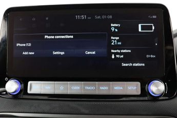 Hyundai KONA 39kWh Premium SUV 5dr Electric Auto (10.5kW Charger) (136 ps)