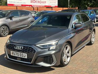 AUDI A3 1.5 A3 Sportback 35 TFSI MHEV S Line Semi-Auto 5dr