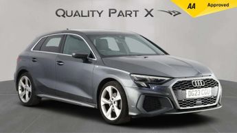 Audi A3 1.0 TFSI 30 S line Sportback 5dr Petrol Manual Euro 6 (s/s) (110
