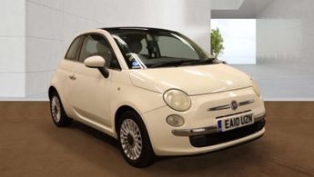 Fiat 500 1.2 Lounge Hatchback 3dr Petrol Manual Euro 5 (s/s) (69 bhp)