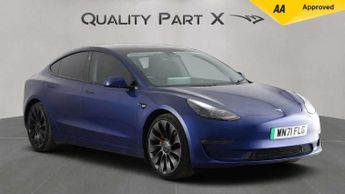 Tesla Model 3 (Dual Motor) Performance Saloon 4dr Electric Auto 4WDE (Performa