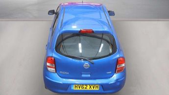 NISSAN MICRA 1.2 12V Acenta Hatchback 5dr Petrol CVT Euro 5 (80 ps)