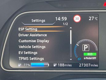 NISSAN LEAF Leaf E+ Tekna 62 kw/h battery, 239 mile range, 5dr