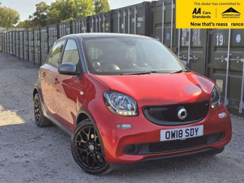 Smart ForFour 0.9T Prime Sport (Premium) Hatchback 5dr Petrol Twinamic Euro 6 