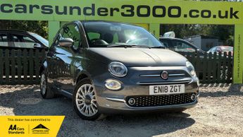 FIAT 500 1.2 Lounge Hatchback 3dr Petrol Dualogic Euro 6 (s/s) (69 bhp)