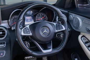 MERCEDES-BENZ C CLASS 2.0 C300 AMG Line (Premium Plus) Cabriolet 2dr Petrol G-Tronic+ 