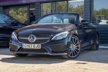 MERCEDES-BENZ C CLASS 2.0 C300 AMG Line (Premium Plus) Cabriolet 2dr Petrol G-Tronic+ 