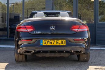 MERCEDES-BENZ C CLASS 2.0 C300 AMG Line (Premium Plus) Cabriolet 2dr Petrol G-Tronic+ 