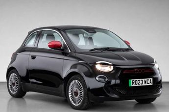 FIAT 500E 42kWh RED Hatchback 3dr Electric Auto (118 ps)