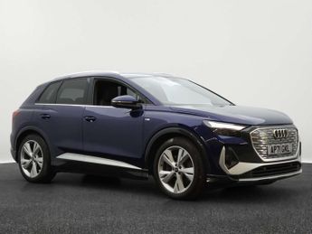 AUDI Q4 E-TRON Q4 e-tron S Line 40 5dr