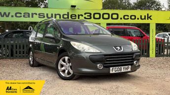 Peugeot 307 1.6 16v S Estate 5dr Petrol Manual (178 g/km, 110 bhp)