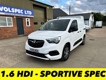 Vauxhall Combo 1.6 Turbo D 2000 Sportive Panel Van 4dr Diesel Manual L1 H1 Euro