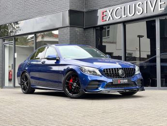 Mercedes C Class 2.0 C300d AMG Line Edition (Premium) + C63 STYLE BODYKIT + Saloo