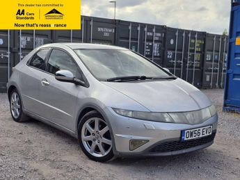 Honda Civic 1.8 i-VTEC EX Hatchback 5dr Petrol Manual (156 g/km, 138 bhp)