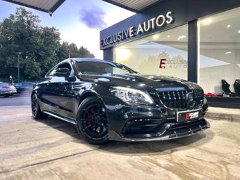 Mercedes C Class 4.0 C63 V8 BiTurbo AMG Coupe + CARBON BODYKIT + ALL BLACK SPEC +