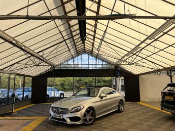 Mercedes C Class 2.1 C 220 AMG Line Premium D Auto 2dr