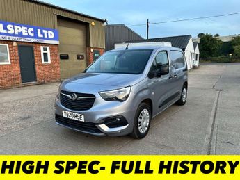 Vauxhall Combo 1.5 Turbo D 2000 Sportive Panel Van 4dr Diesel Manual L1 H1 Euro