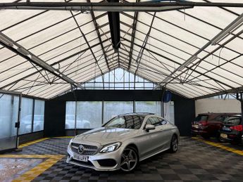 Mercedes C Class 2.1 C 220 AMG Line Premium+ D Auto 2dr