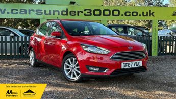 Ford Focus 1.0T EcoBoost Titanium Hatchback 5dr Petrol Manual Euro 6 (s/s) 