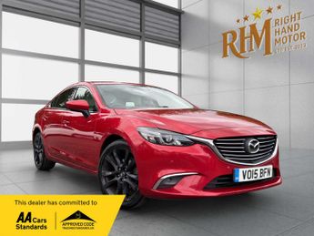 Mazda 6 2.2 SKYACTIV-D Sport Nav Saloon 4dr Diesel Auto Euro 6 (s/s) (17