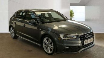 AUDI A3 1.8 A3 Sportback S Line TFSI Semi-Auto 5dr