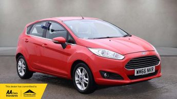 Ford Fiesta 1.0T EcoBoost Zetec Hatchback 5dr Petrol Manual Euro 6 (s/s) (10