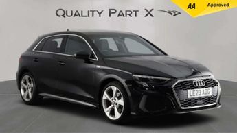 Audi A3 1.0 TFSI 30 S line Sportback 5dr Petrol S Tronic Euro 6 (s/s) (1