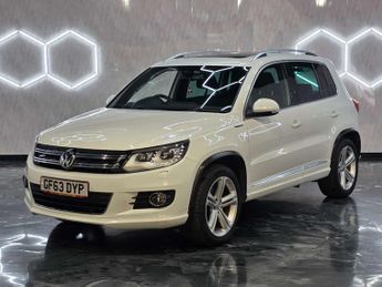 Volkswagen TIGUAN 2.0 TDI BlueMotion Tech R-Line SUV 5dr Diesel DSG 4WD Euro 5 (s/