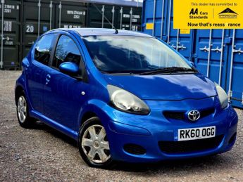 Toyota AYGO 1.0 VVT-i Blue Hatchback 5dr Petrol MultiMode Euro 4 (67 bhp)
