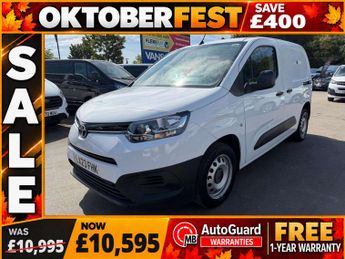 Toyota Proace 1.5 BlueHDi Active Short Panel Van 5dr Diesel Manual SWB Euro 6 