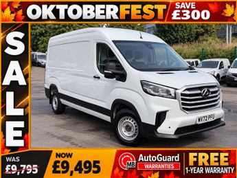 MAXUS Deliver 9 2.0 D20 Panel Van 5dr Diesel Manual FWD L3 H2 Euro 6 (s/s) (163 