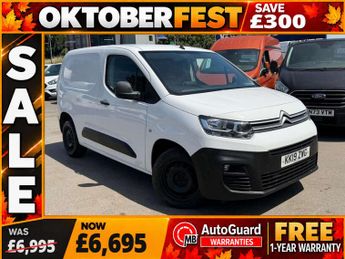Citroen Berlingo BlueHDi 1000 Enterprise M Panel Van 1.6 Manual Diesel
