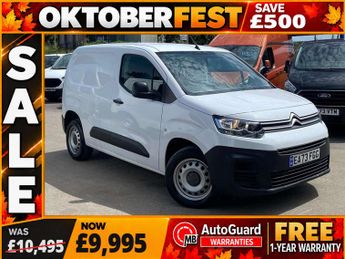 Citroen Berlingo BlueHDi 1000 Enterprise Edition M Panel Van 1.5 Manual Diesel