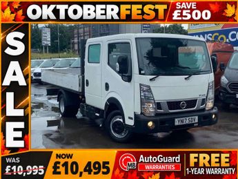 Nissan Cabstar 3.0 dCi 35.13 Dropside Double Cab 4dr Diesel Manual L3 Euro 6 (1