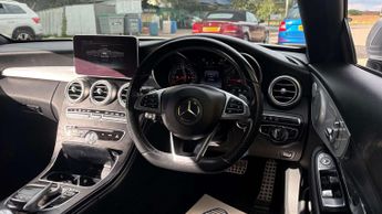MERCEDES-BENZ C CLASS 2.1 C220d AMG Line (Premium Plus) Cabriolet 2dr Diesel G-Tronic+