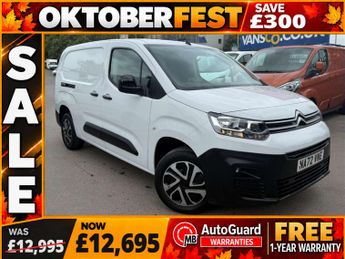 Citroen Berlingo 1.5 BlueHDi 950 Enterprise XL Pro Panel Van 6dr Diesel Manual LW