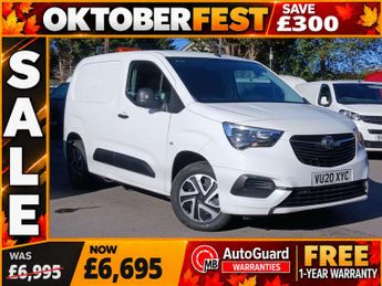 Vauxhall Combo 1.5 Turbo D 2000 Sportive Panel Van 4dr Diesel Manual L1 H1 Euro