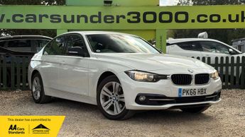 BMW 3 Series 2.0 320i Sport Saloon 4dr Petrol Manual Euro 6 (s/s) (184 ps)