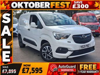 Vauxhall Combo 1.5 Turbo D 2300 Sportive Panel Van 4dr Diesel Manual L1 H1 Euro