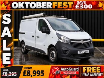 Vauxhall Vivaro 1.6 CDTi 2900 ecoFLEX Panel Van 5dr Diesel Manual L1 H1 Euro 6 (