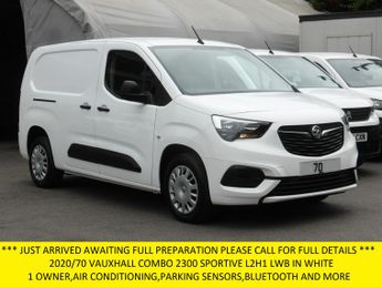 Vauxhall Combo 2300 Sportive L2 Lwb With Air Conditioning,parking Sensors And M