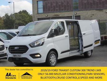 Ford Transit 300 Trend L2 H1 Lwb With Only 56.000 Miles,air Conditioning,park