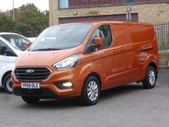 Ford Transit 300 Limited L2 Lwb In Orange With  Only 26.000 Miles,air Conditi