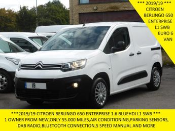 Citroen Berlingo 650 Enterprise M Bluehdi Euro 6 With Only 55.000 Miles,air Condi