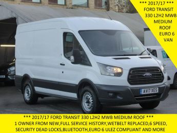 Ford Transit 330 L2 H2 Mwb Medium Roof Euro 6 With Security Locks,bluetooth,6