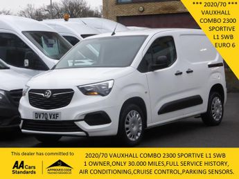 Vauxhall Combo 2300 Sportive L1 Swb With Only 30.000 Miles,air Conditioning,par