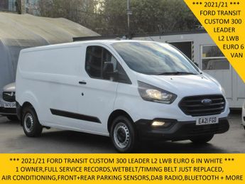 Ford Transit 300 Leader Ecoblue L2 Lwb With Air Conditioning,parking Sensors,